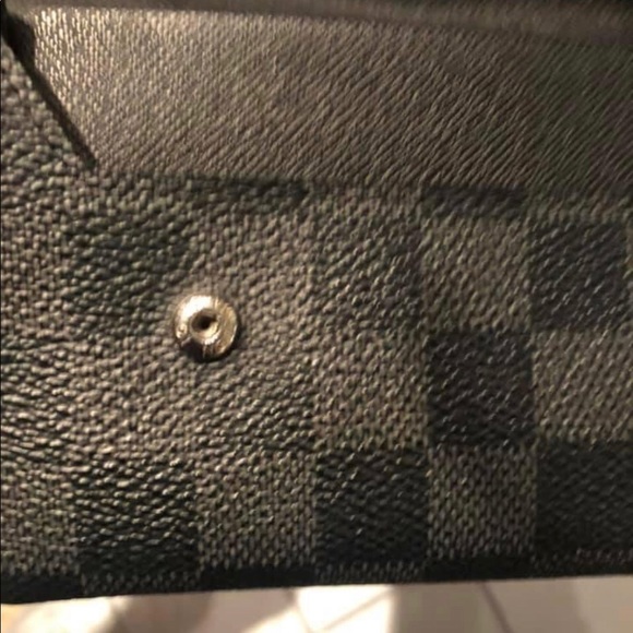 💯Authentic LV Portefeuille Long Modulo Damier Graphite Wallet +2 - Picture 10 of 16
